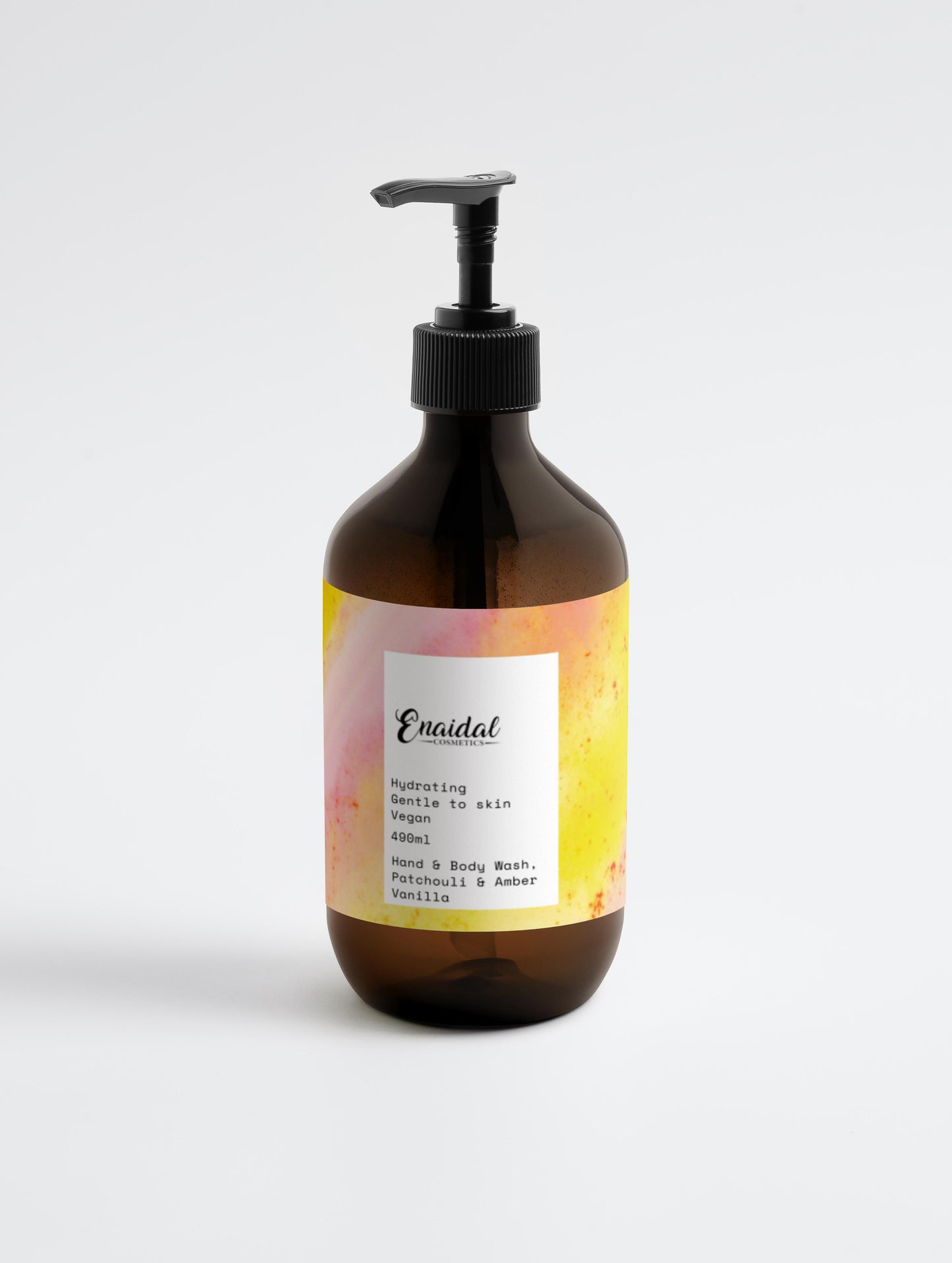Nettoyant pour les mains et le corps, Patchouli et Vanille ambre